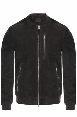 ‘stones’ leather jacket, zdjęcie 1 ‘stones’ leather jacket od AllSaints